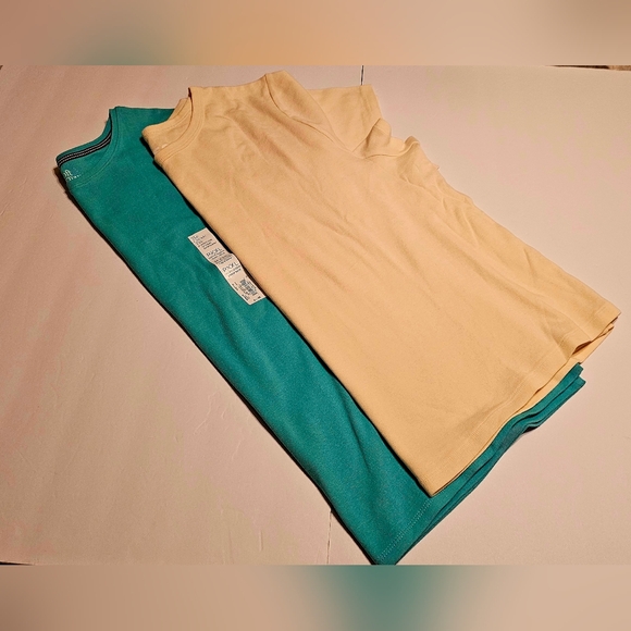 croft & barrow Tops - Croft & Barrow Teal and Cream Blouses